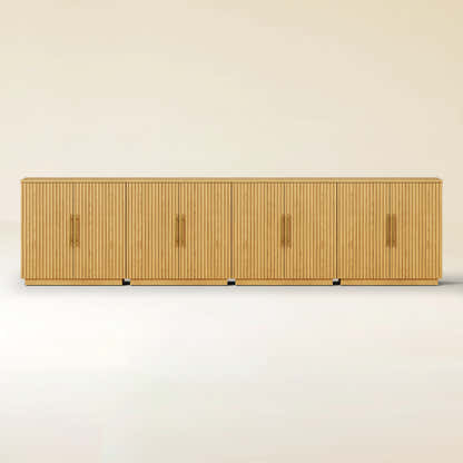 Holt 126″ Solid Oak Console(Set of 4)