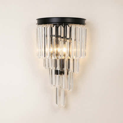 Oryana Crystal Icicle Wall Sconce 9.8"