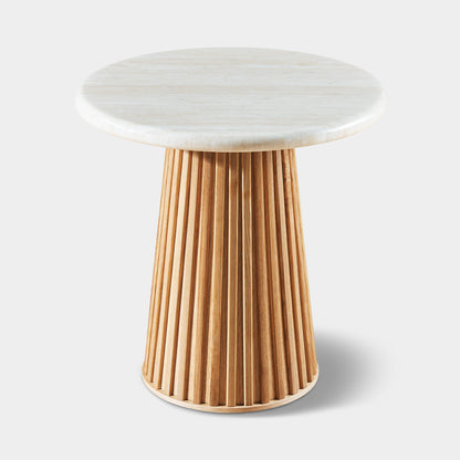 Emery Sintered Stone Side Table 50cm W