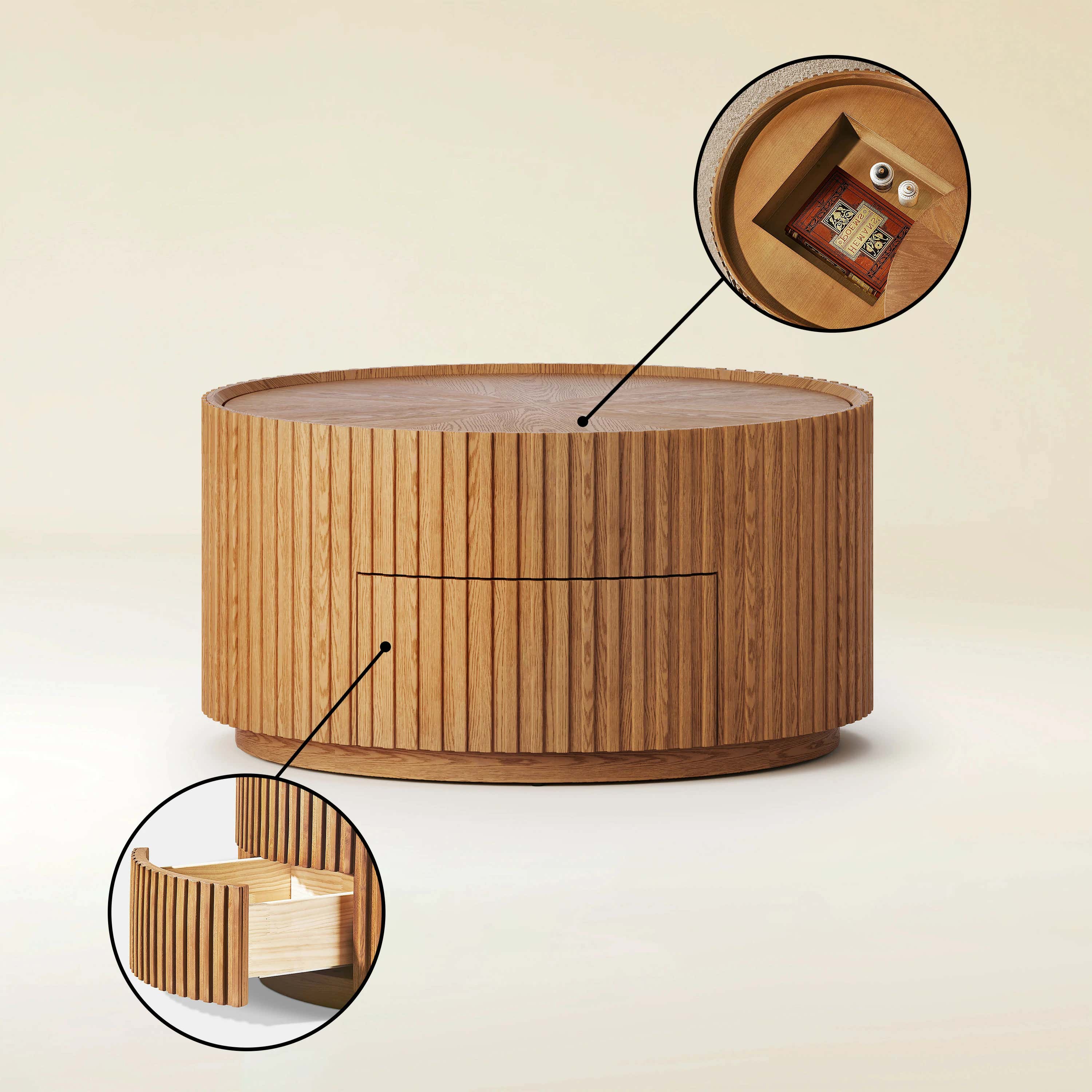 Mid-Century Coffee Table 80cm