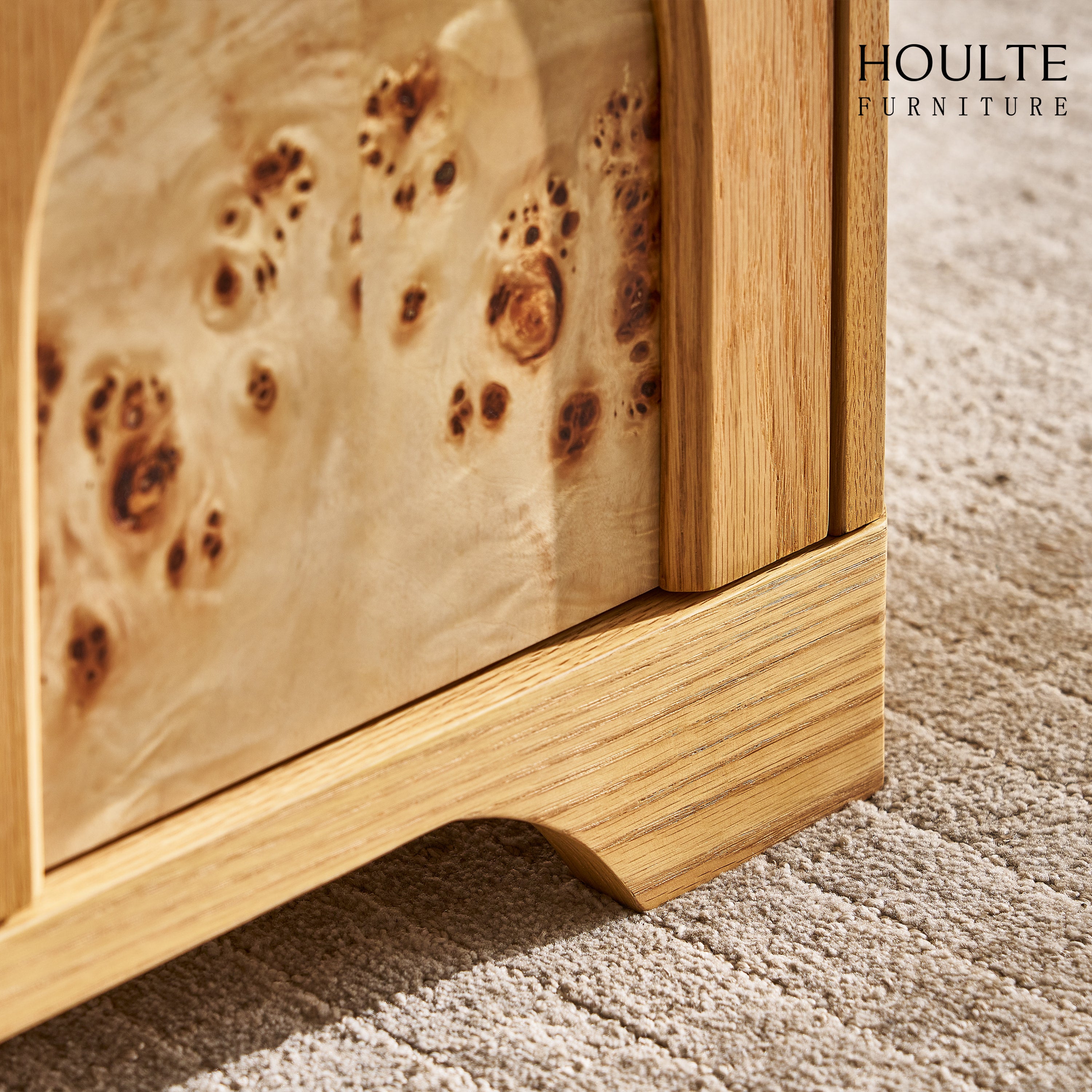 Aurora Oak Coffee Table 47.2"