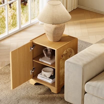 Aurora Oak Side Table