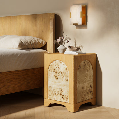 Aurora Oak Side Table