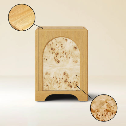 Aurora Oak Side Table