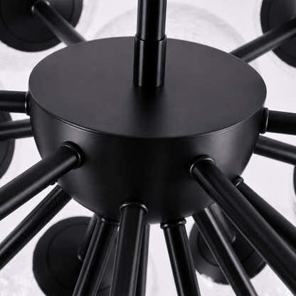 Elowen Crackled Glass Cluster Chandelier