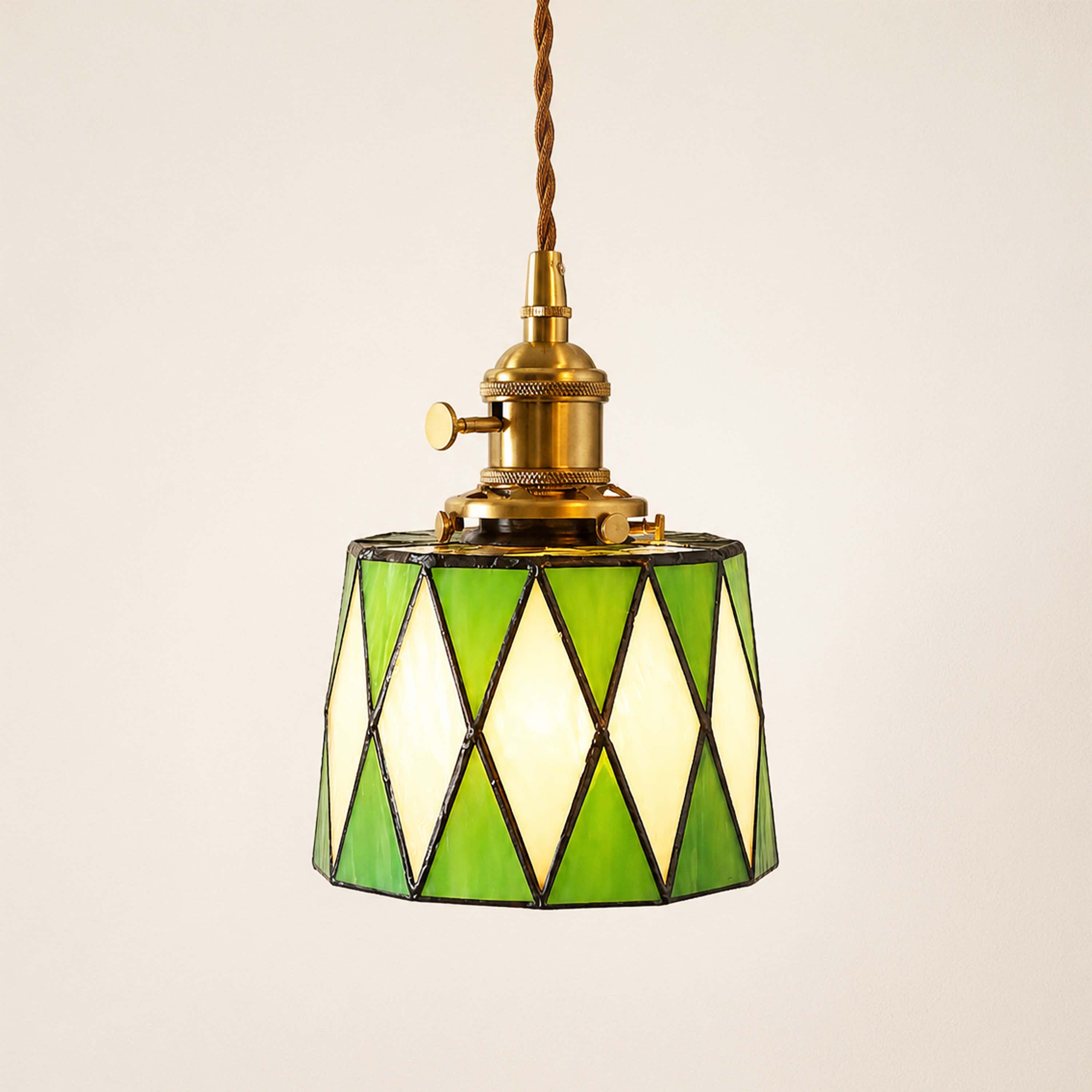Karys Stained Glass Pendant Light