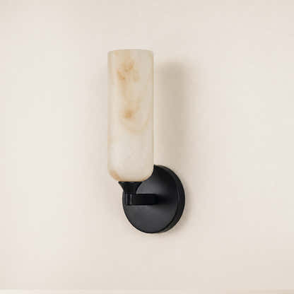 Axis Resin Alabaster Texture Wall Sconce 12"H