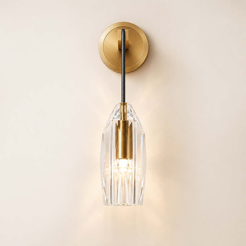 Lucentra Crystal Wall Sconce