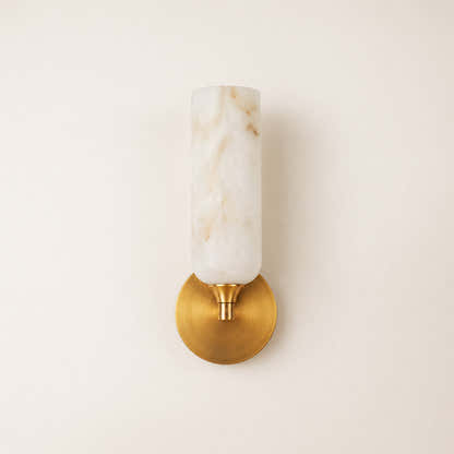 Axis Resin Alabaster Texture Wall Sconce 12"H