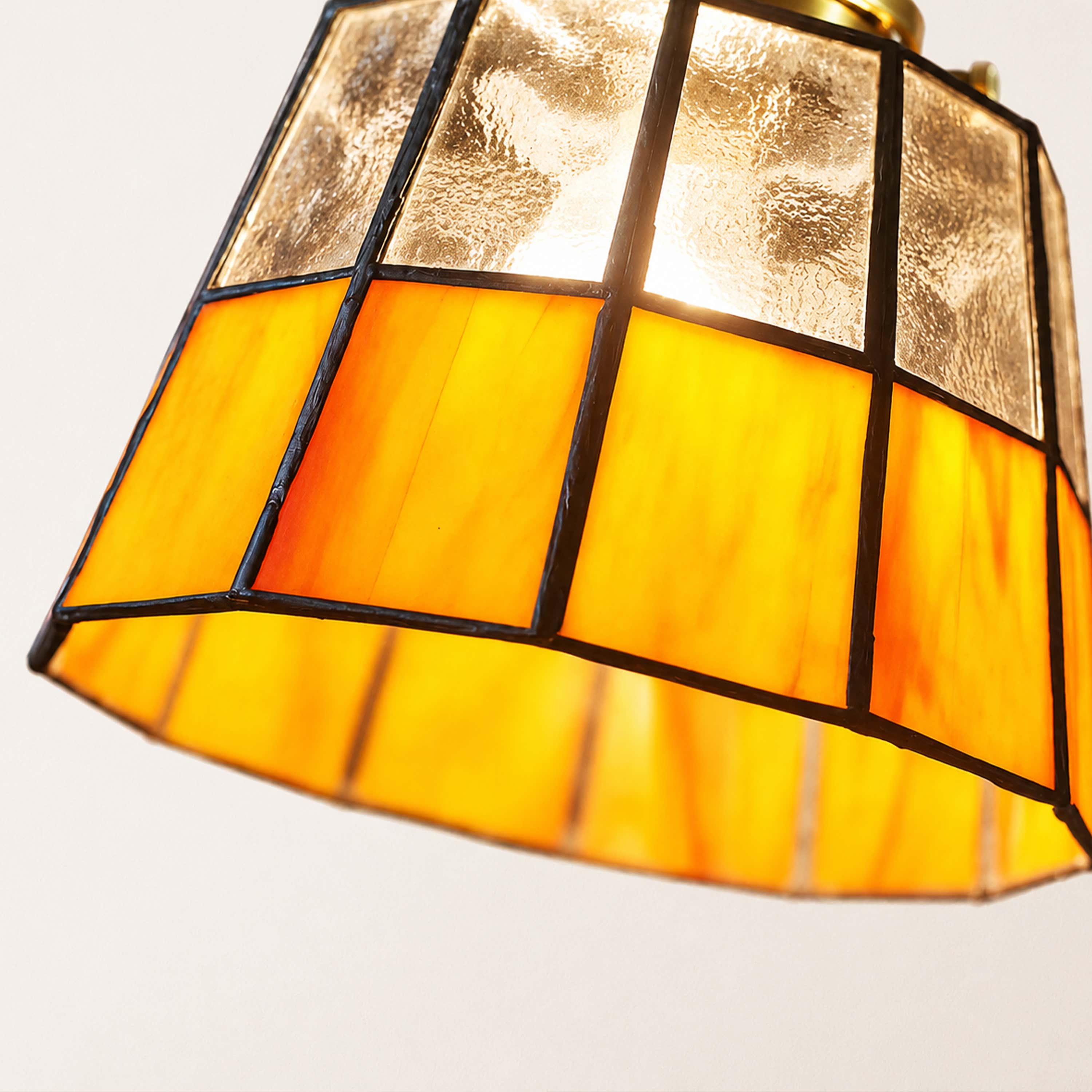 Karys Stained Glass Pendant Light