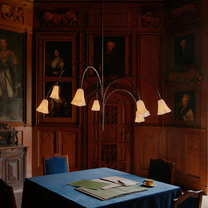 Florea Glass Art Chandelier
