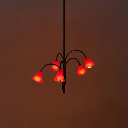 Florea Glass Art Chandelier