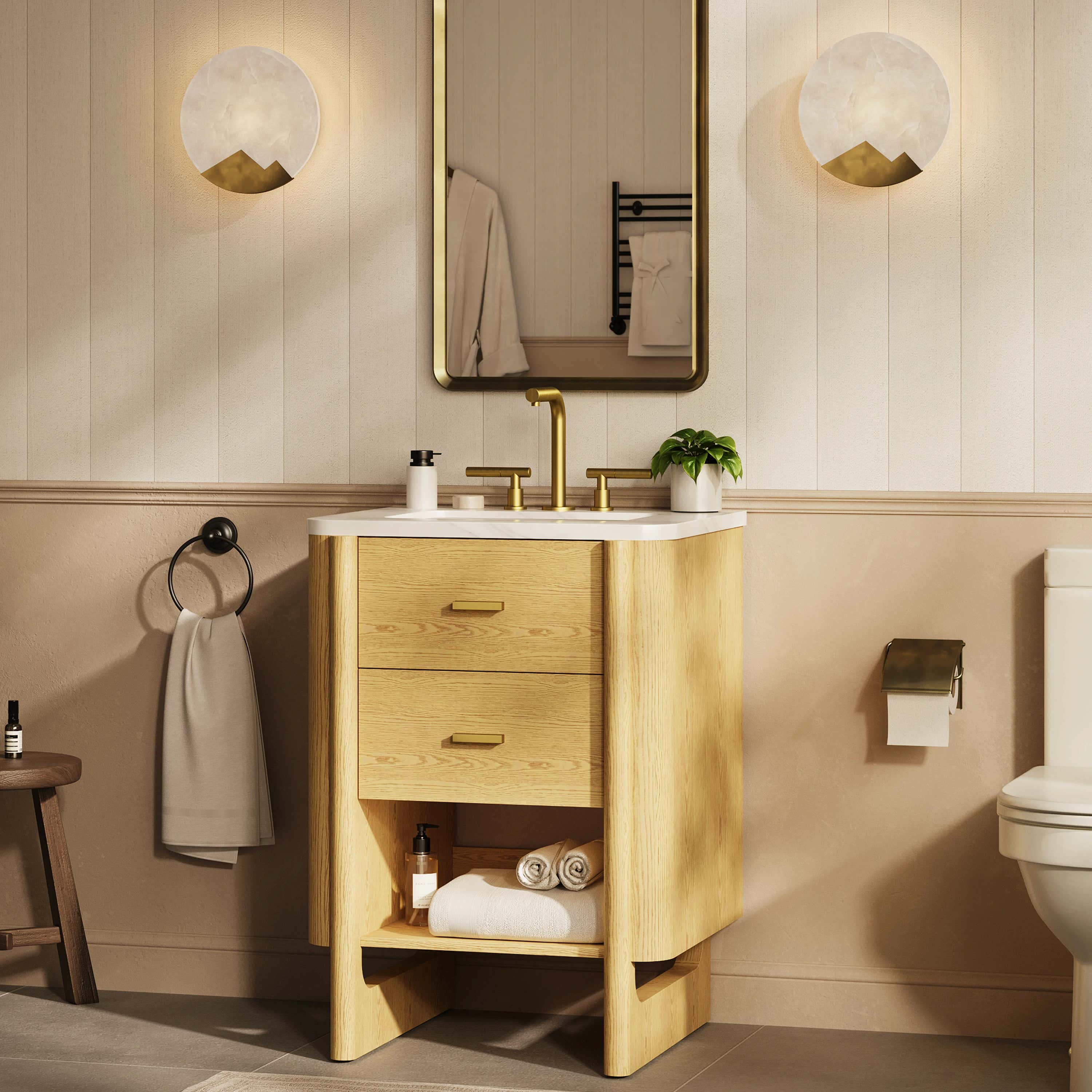 Silas Bathroom Vanity 61cm W