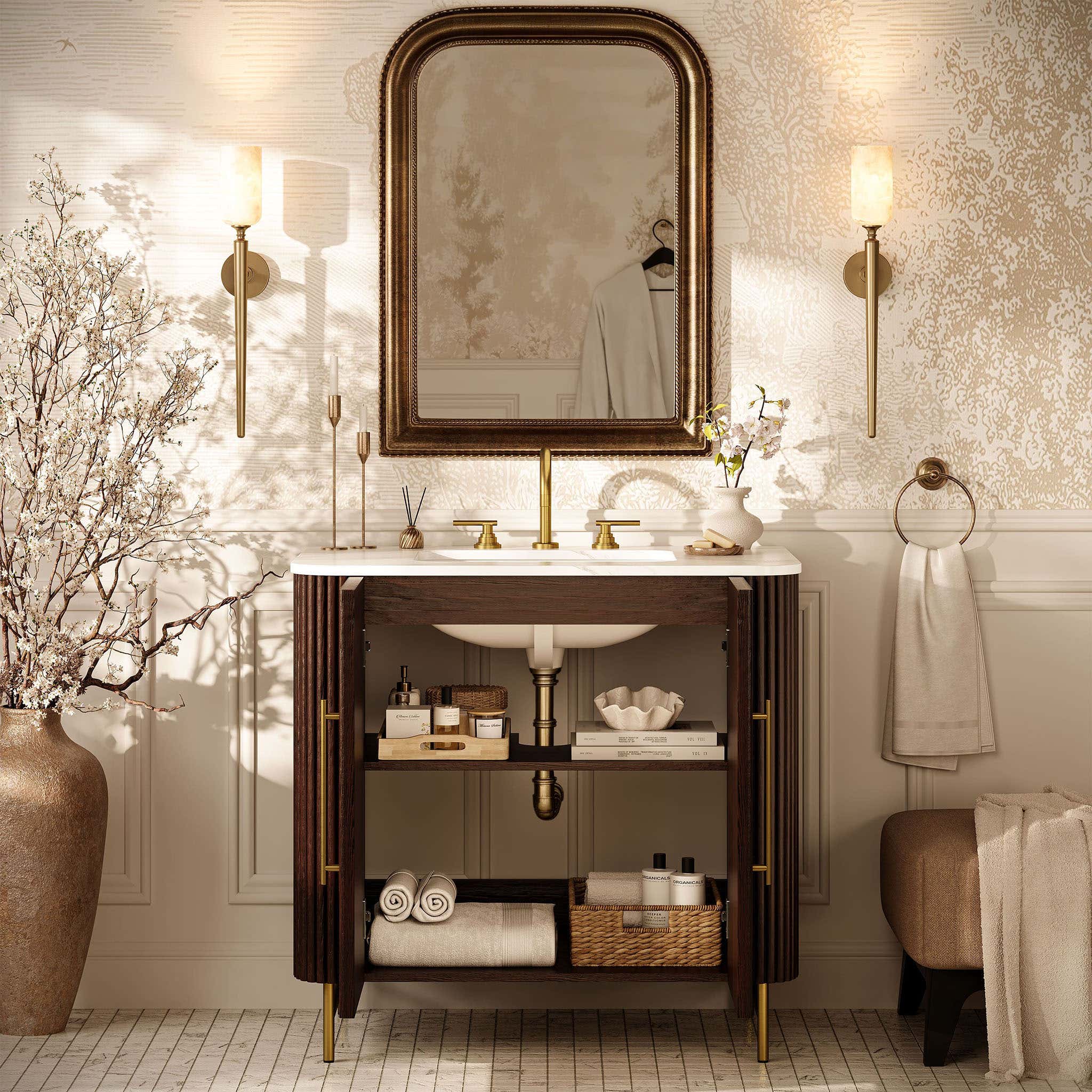 Riley Bathroom Vanity 36"W