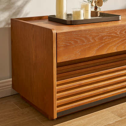 Devon Oak Media Console  71"