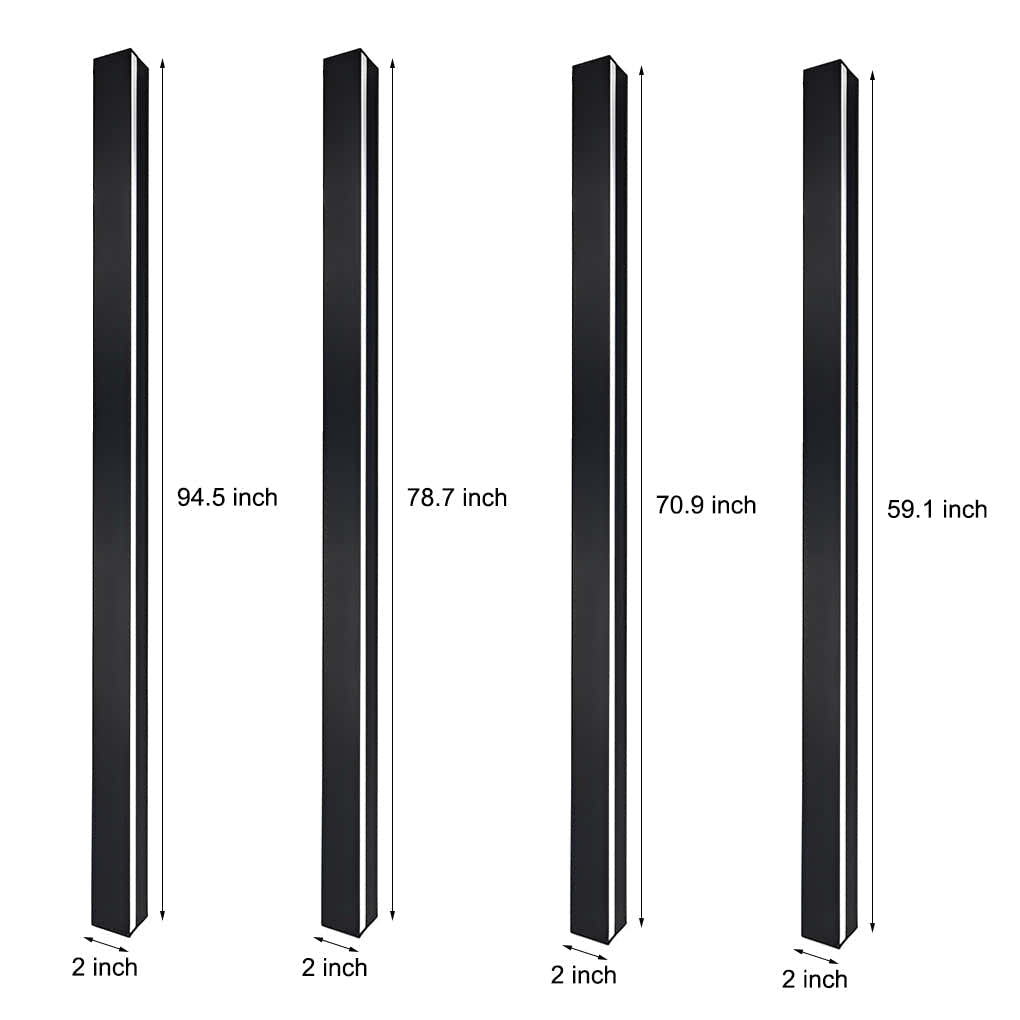 Ethereon Linear LED Solar Outdoor Wall Light