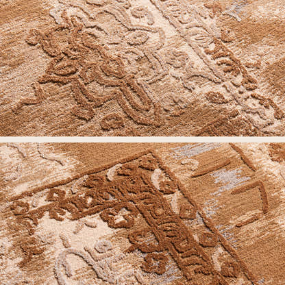 Aurelian Relief Wool-Blend Rug