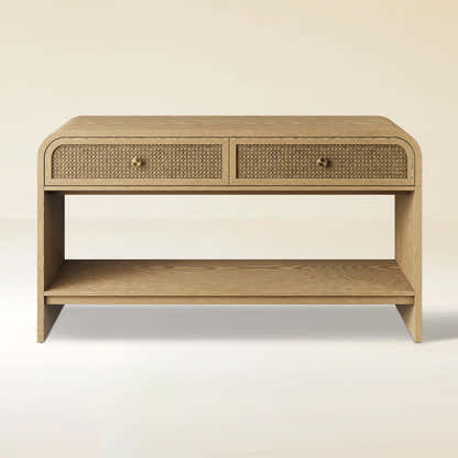 Vellore Console Table with Drawers 54"