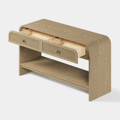 Vellore Console Table with Drawers 54"