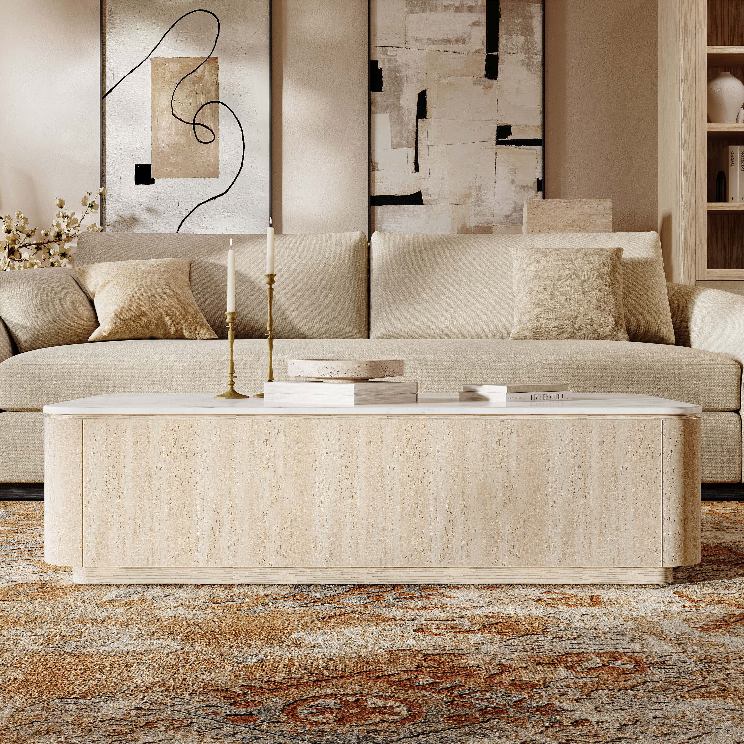 Tivoli Coffee Table 47"W