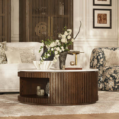 Sledin Round Coffee Table 36"W