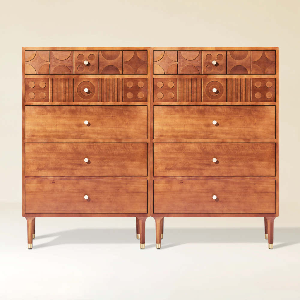 Rive Gauche Poplar Solidwood Drawer 63"W