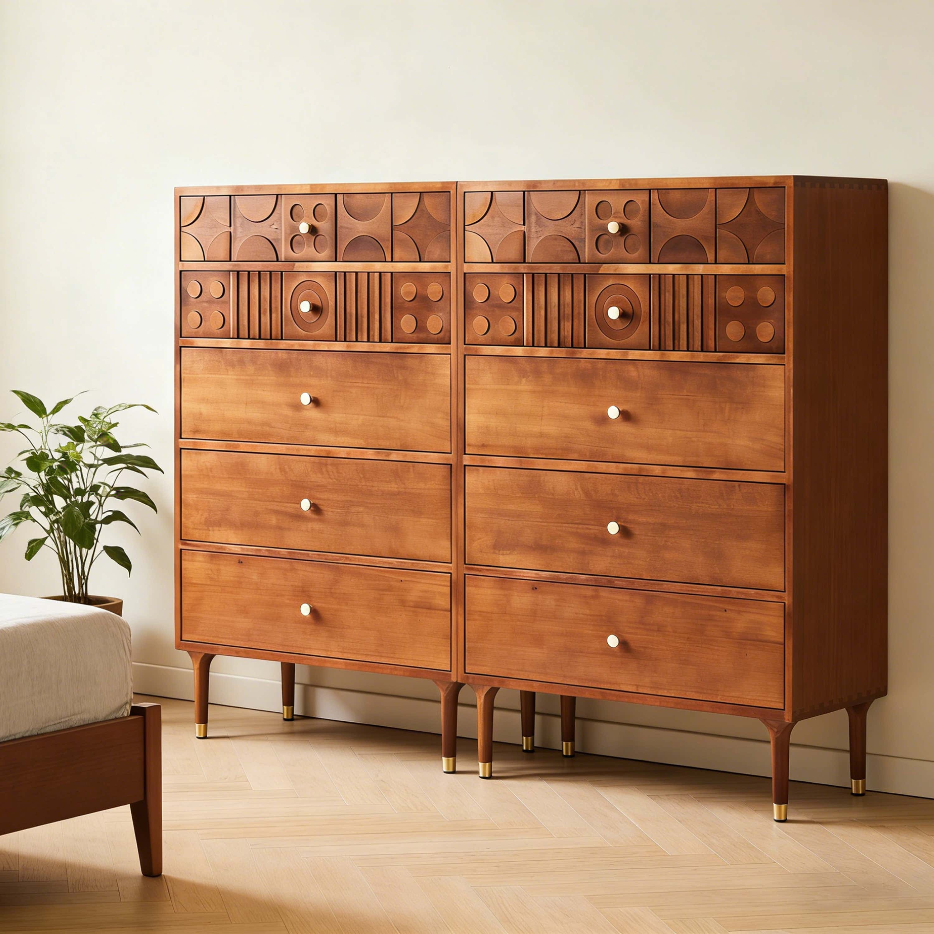 Rive Gauche Poplar 62.9" Solidwood Sideboard