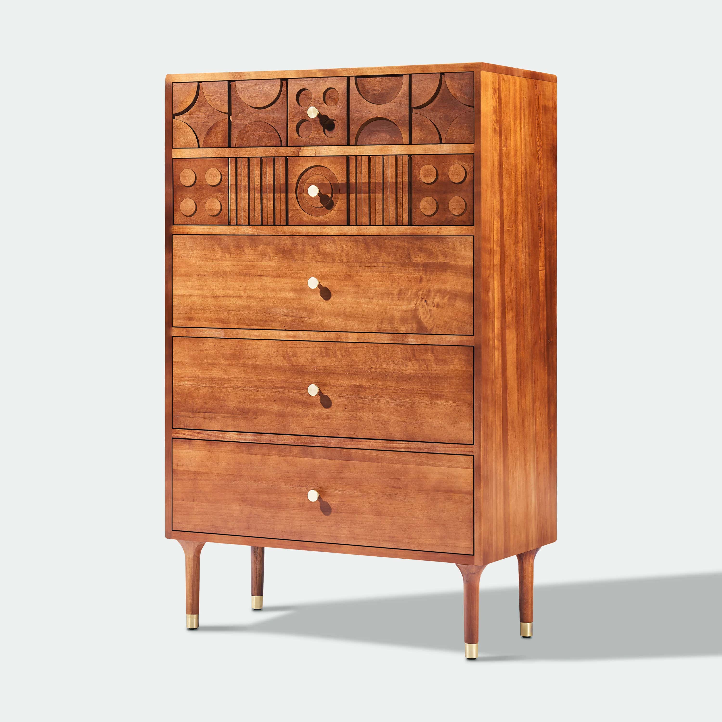 Rive Gauche Oak Drawer 31"W