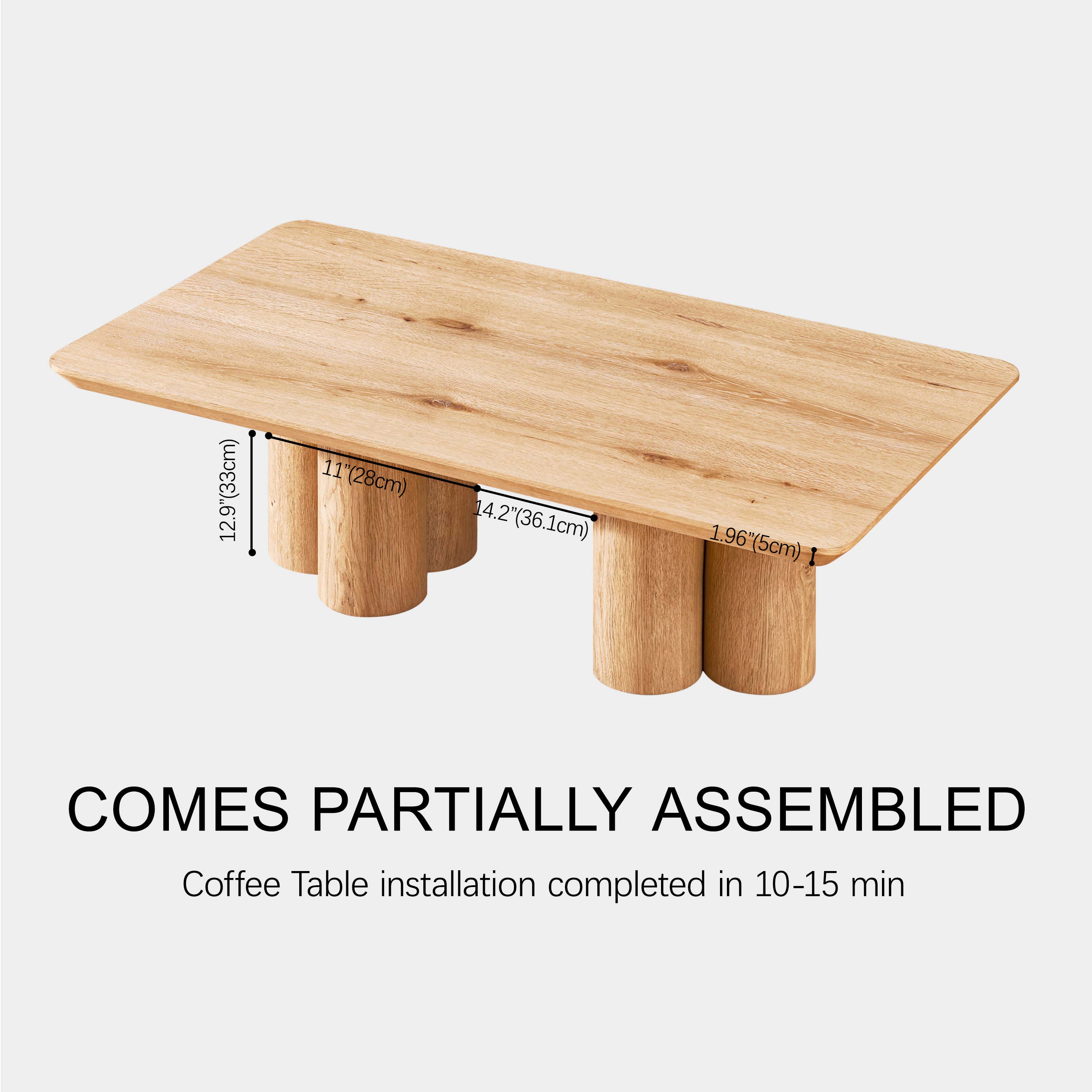 Colonna Coffee Table 47"