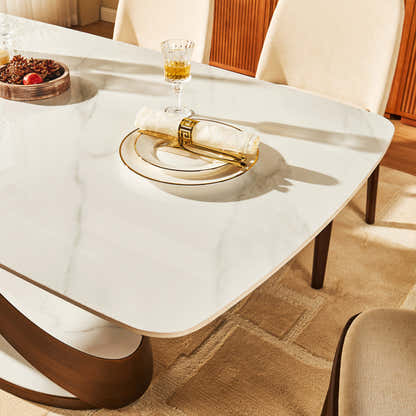 Koda Sintered Stone Rectangular Dining Table 71"