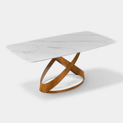 Koda Sintered Stone Rectangular Dining Table 71"