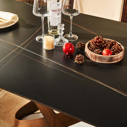 Koda Sintered Stone Rectangular Dining Table 71"