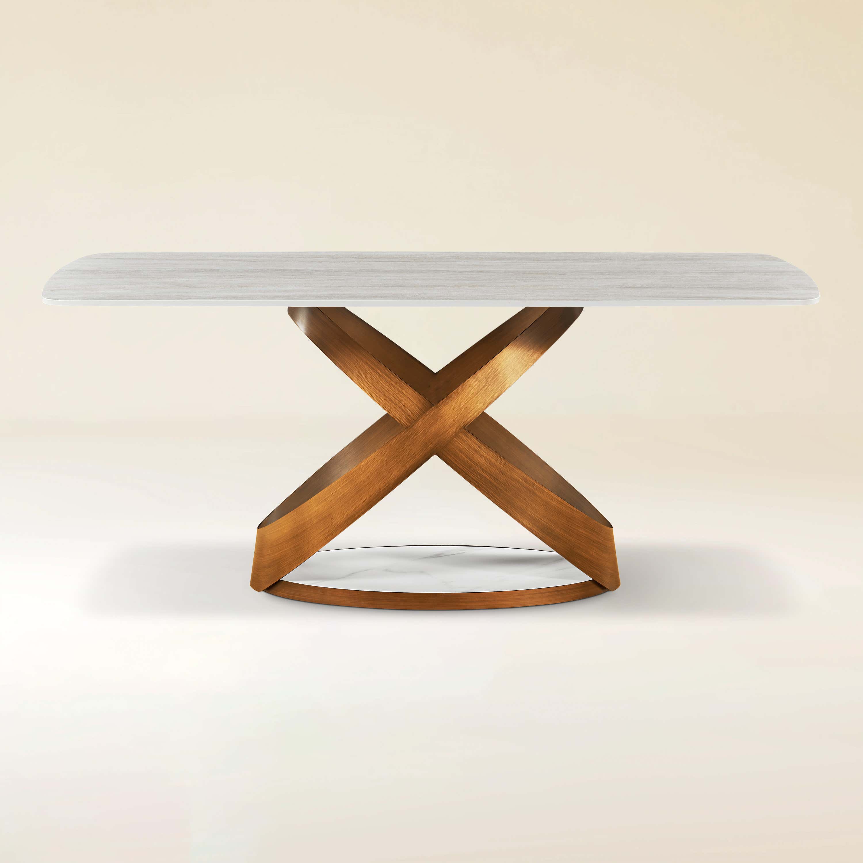 Koda Sintered Stone Rectangular Dining Table 71"