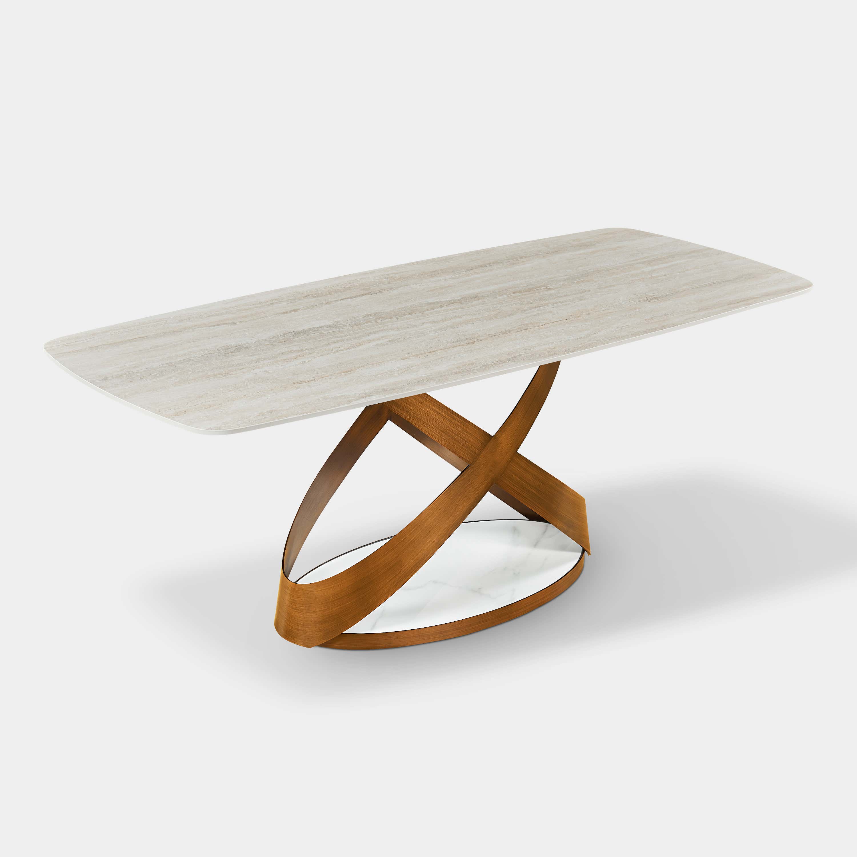 Koda Sintered Stone Rectangular Dining Table 71"