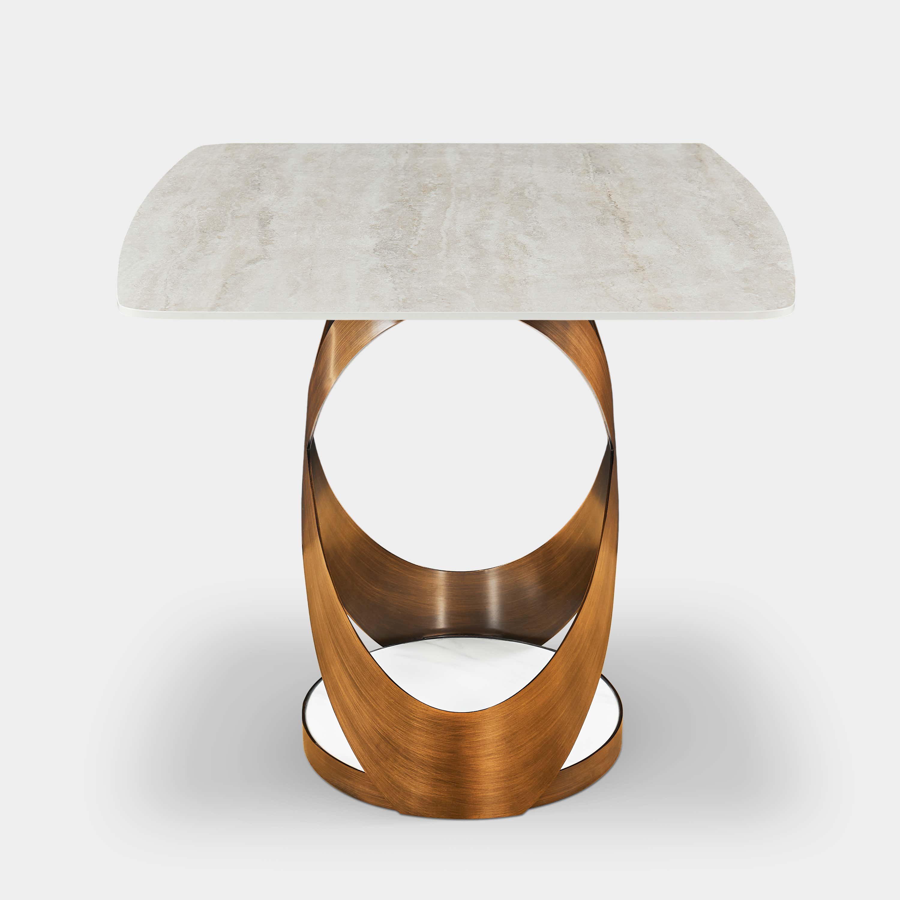 Koda Sintered Stone Rectangular Dining Table 71"