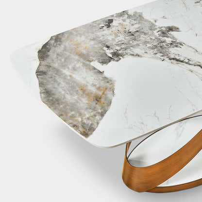 Koda Sintered Stone Rectangular Dining Table 71"