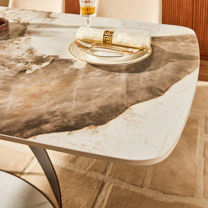 Koda Sintered Stone Rectangular Dining Table 71"