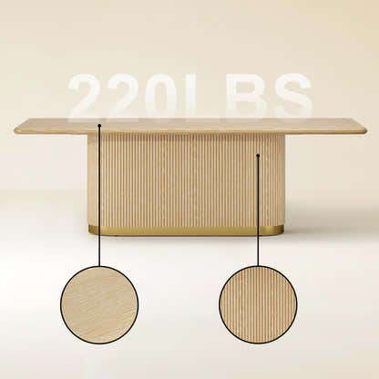 Calma Dining Table 84"W