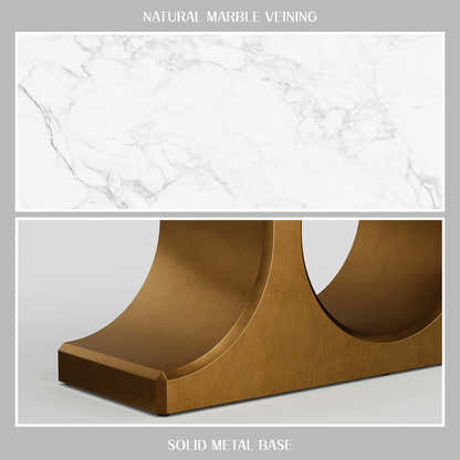 Calder U-Shape Dining Table 84"