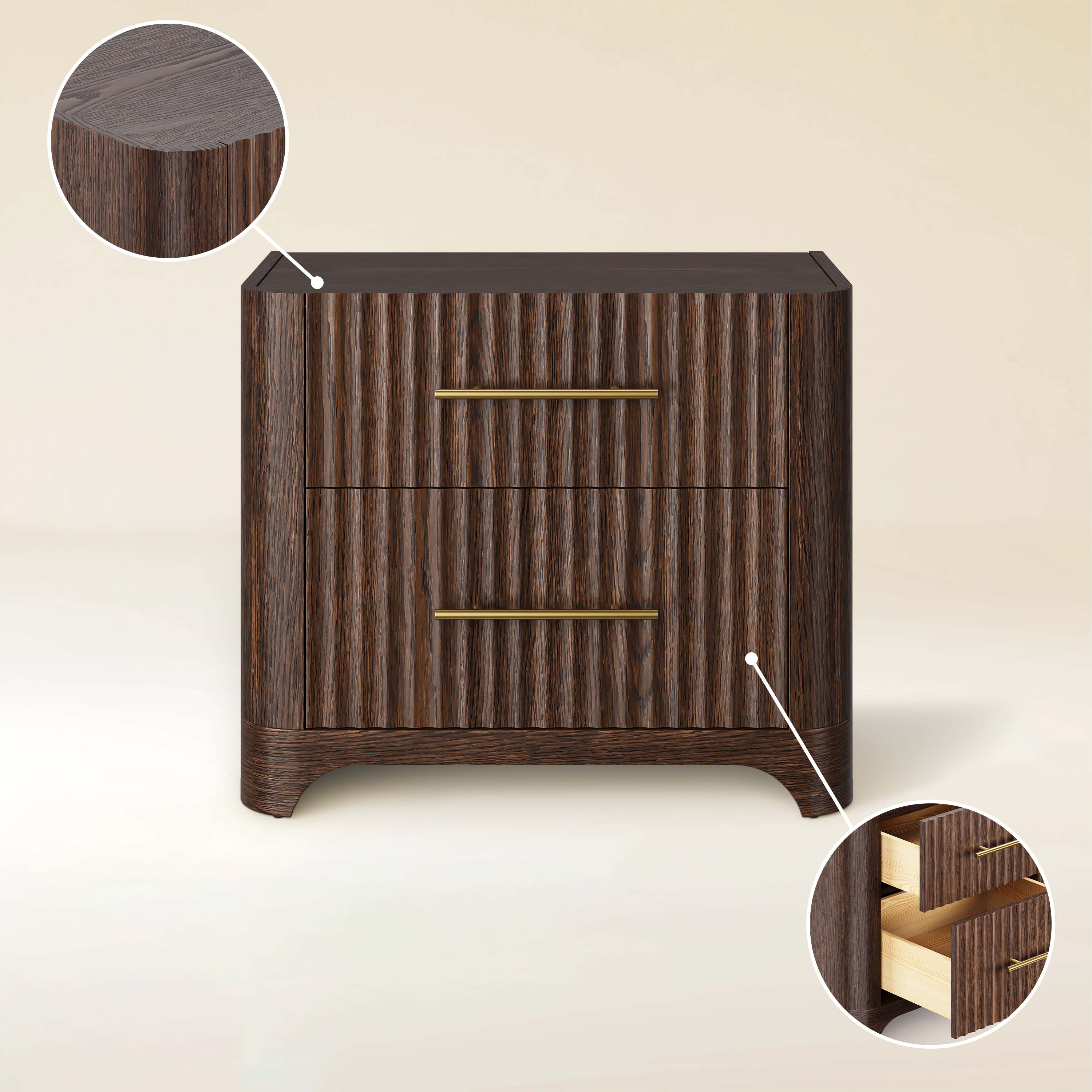 Murphy Nightstand 28"W