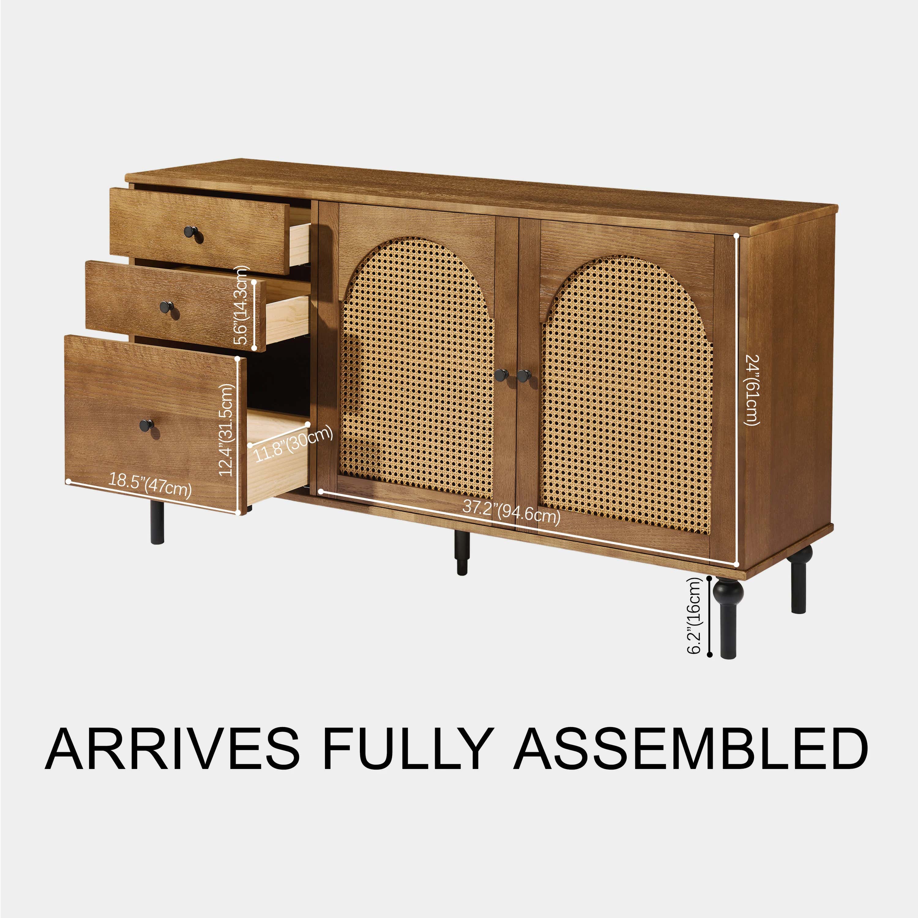 Vannerie Sideboard 59"W