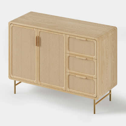 Ventura Rattan Sideboard 50"W