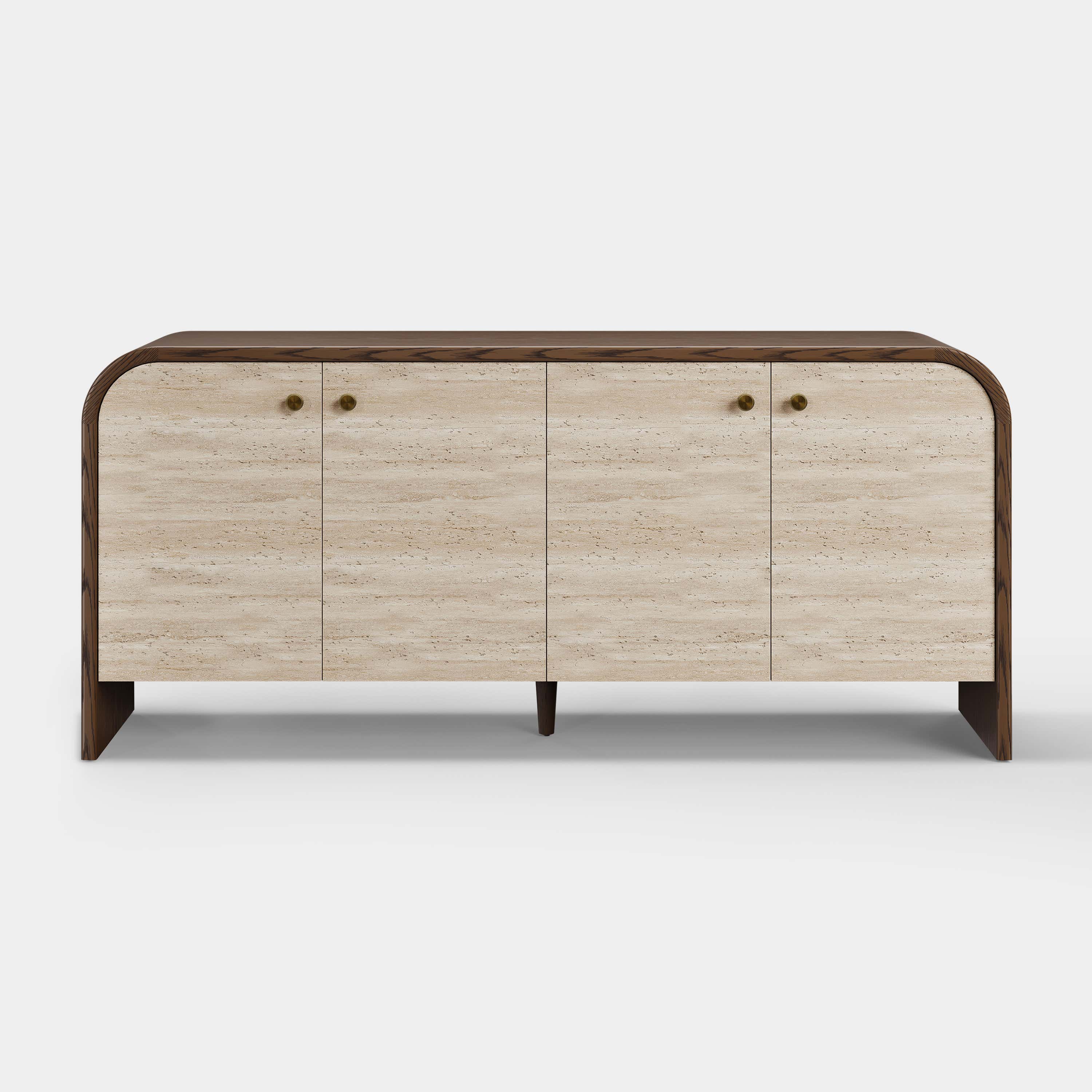 Tivoli Truffle Oak Sideboard 71"W