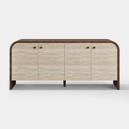 Tivoli Truffle Oak Sideboard 71"W