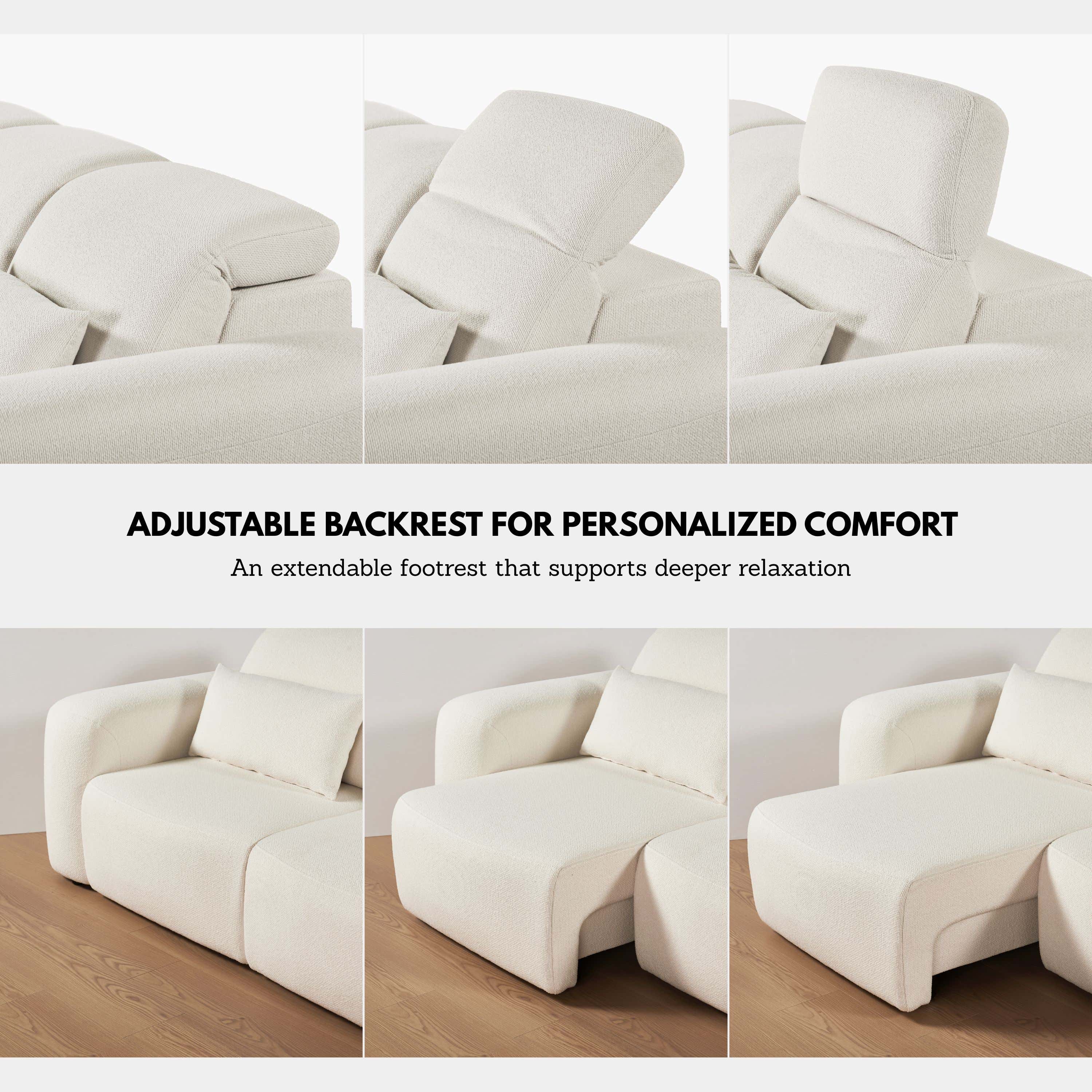 Elara 3-Piece Electric Recliner Sofa