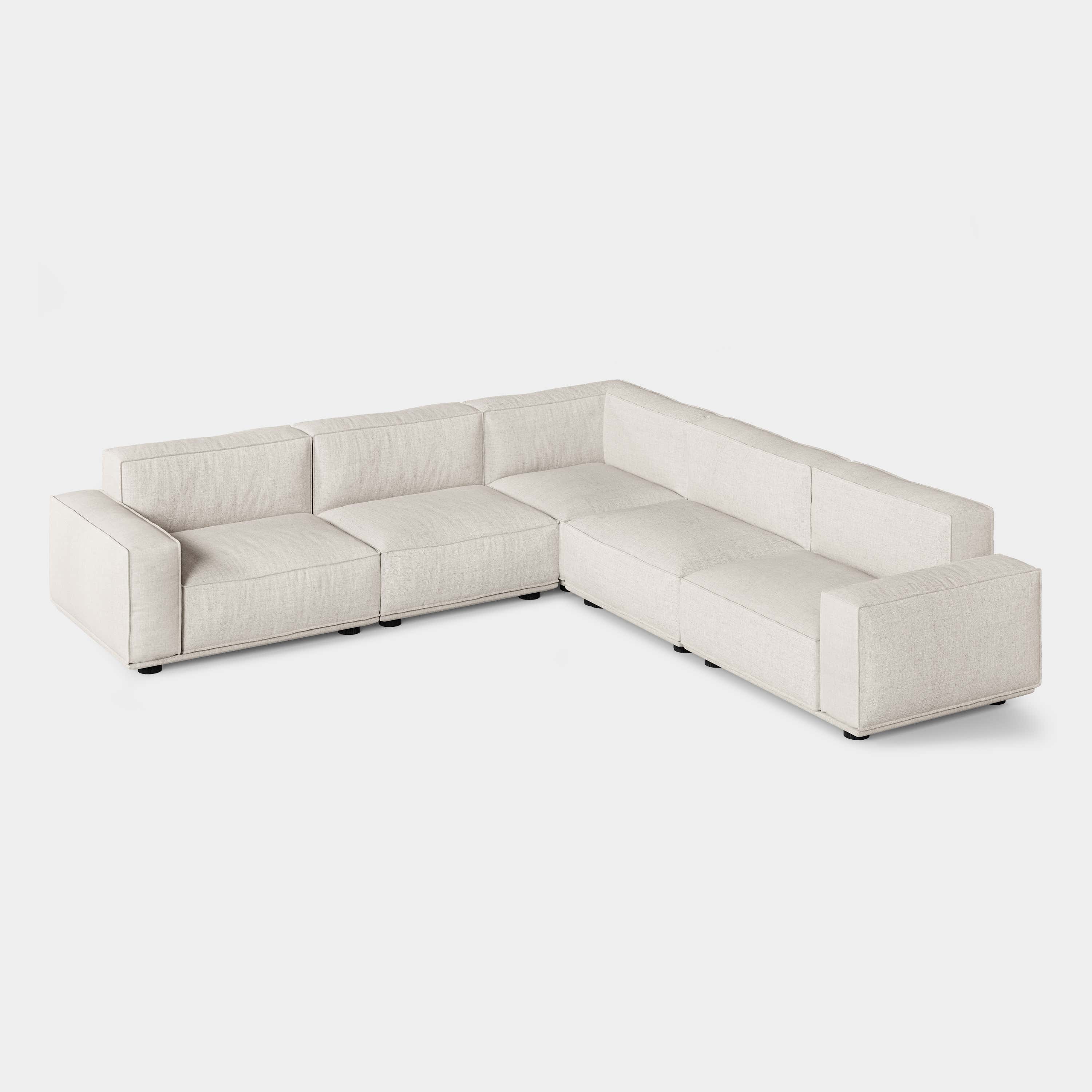 Lyra Arched Modular Sectional Sofa (Corner Unit)