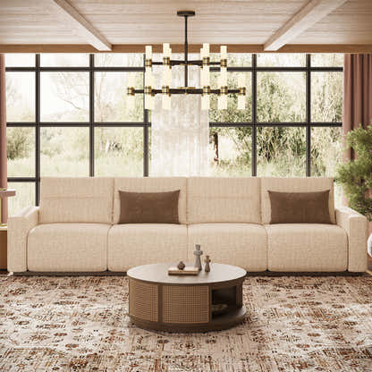 Aspen Power Reclining Modular Sofa (4-Seat)