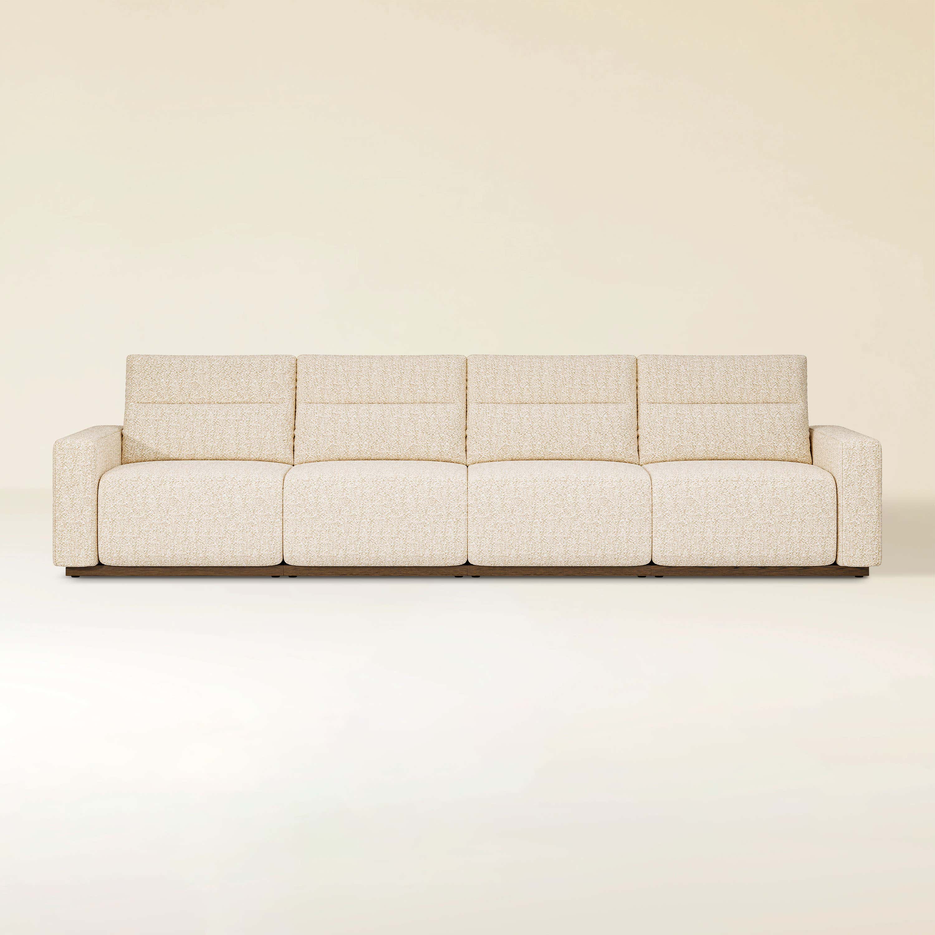 Aspen Power Reclining Modular Sofa (4-Seat)