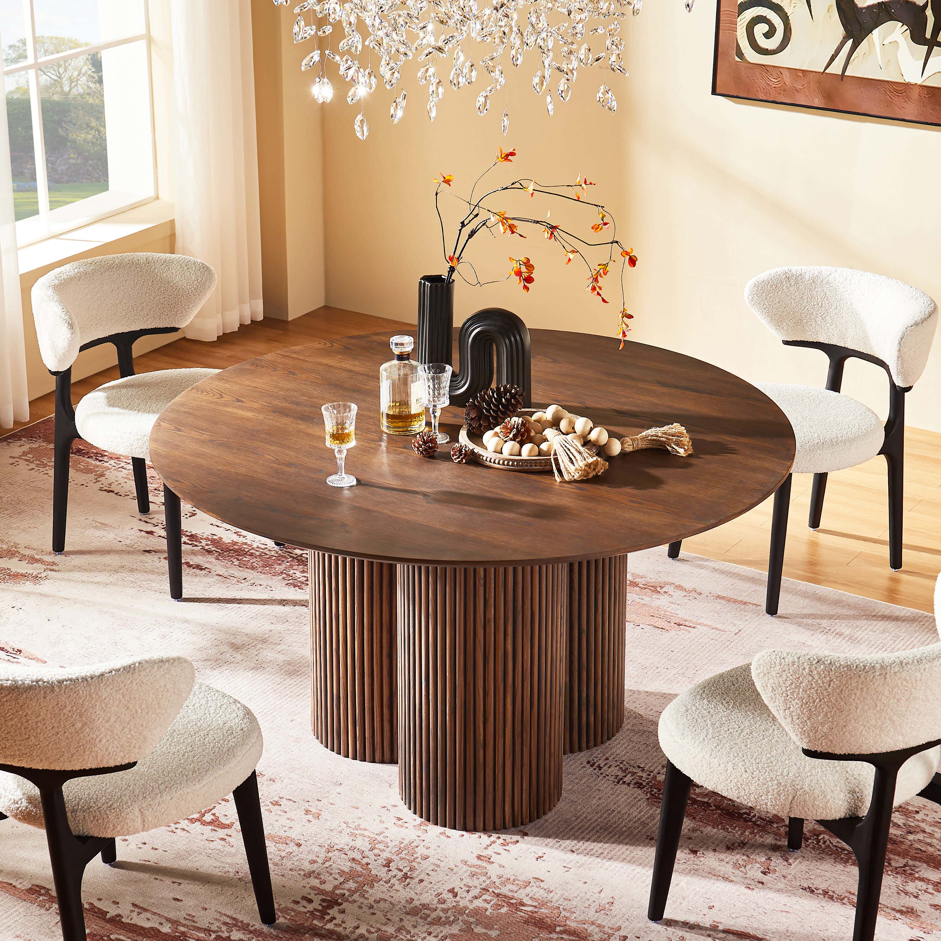 Doric Dining Table 54"