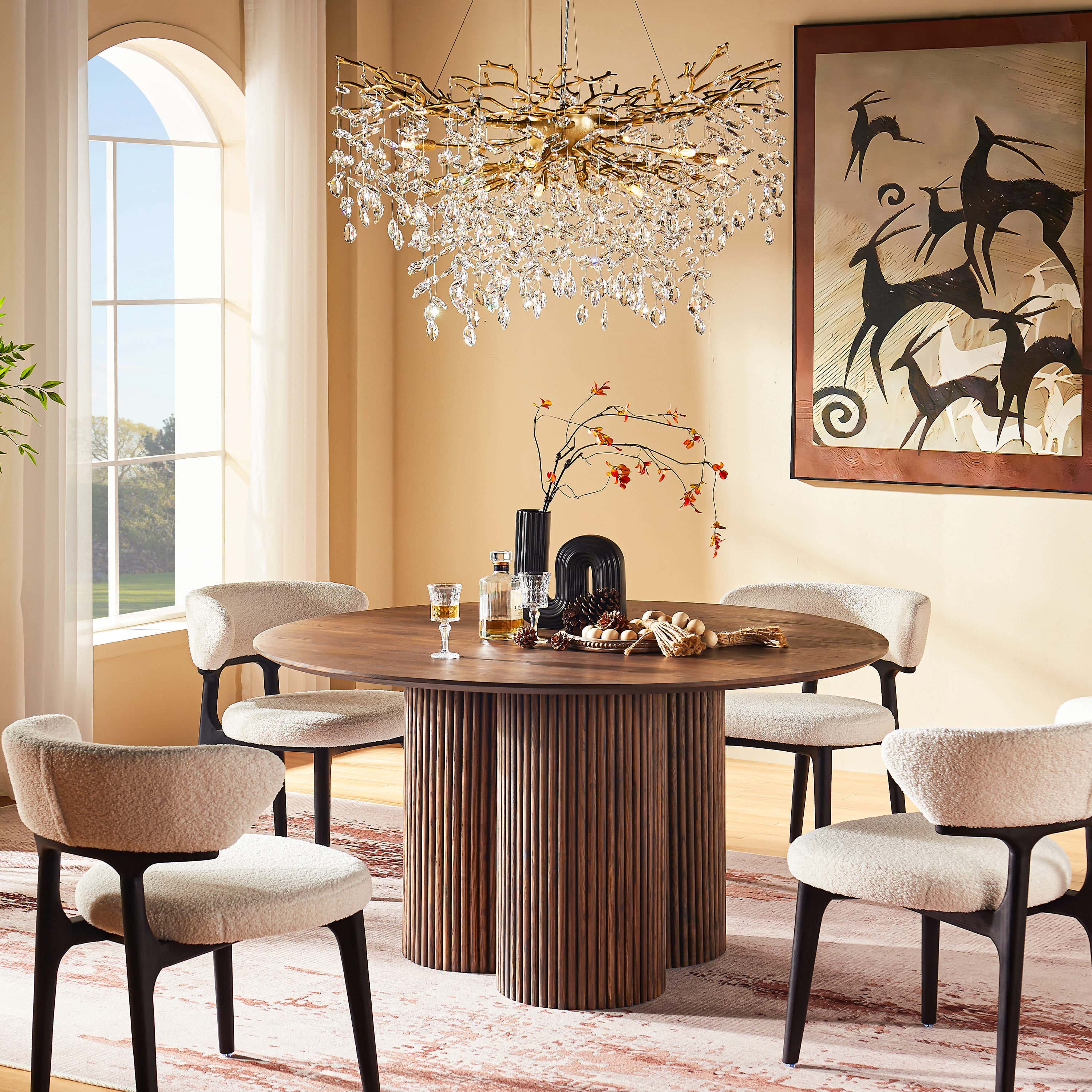 Doric Dining Table 54"